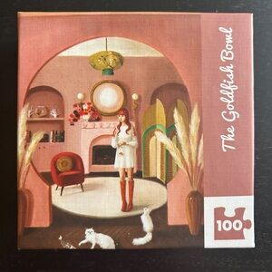 Janet Hill The Goldfish Bowl mini puzzle 100 pc